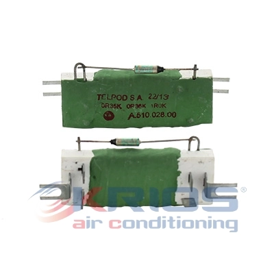 Resistor, interior blower